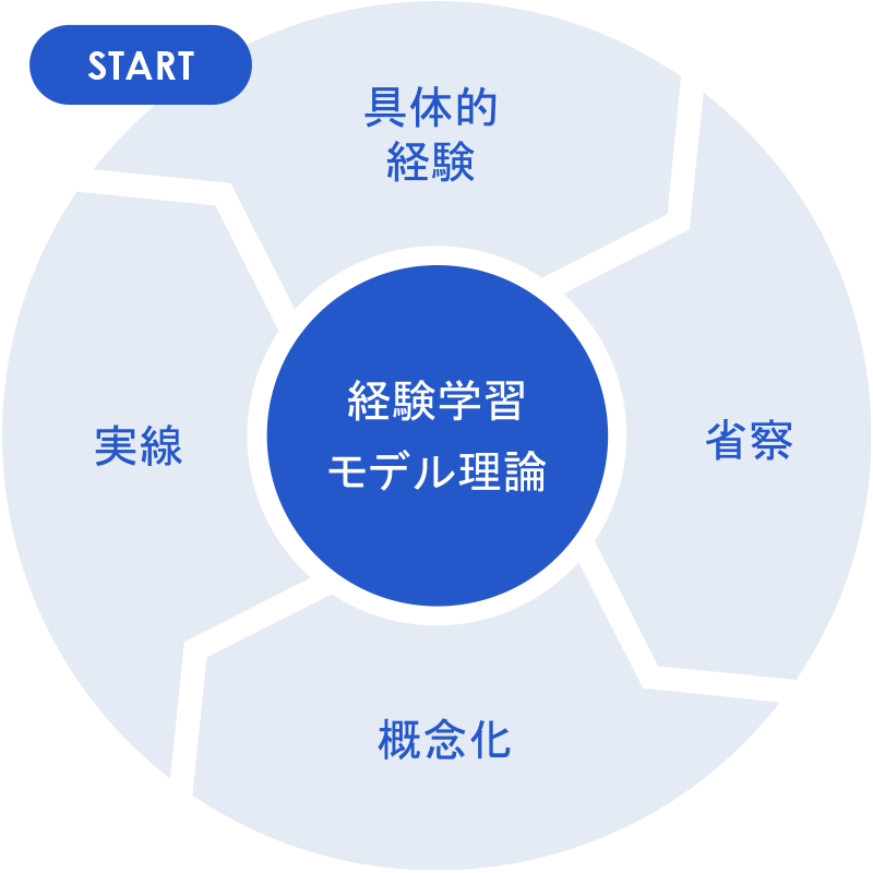 経験学習モデルグラフ